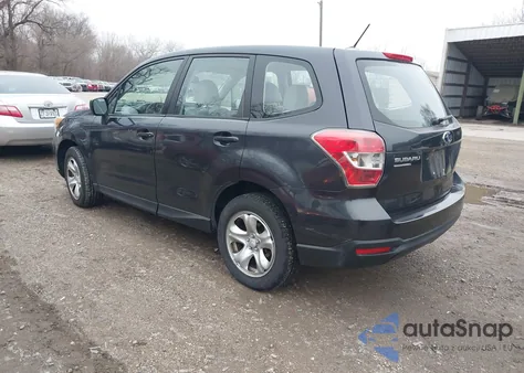 2014 Subaru Forester 2.5I z USA, uszkodzony, nr VIN JF2SJAACXEG449531